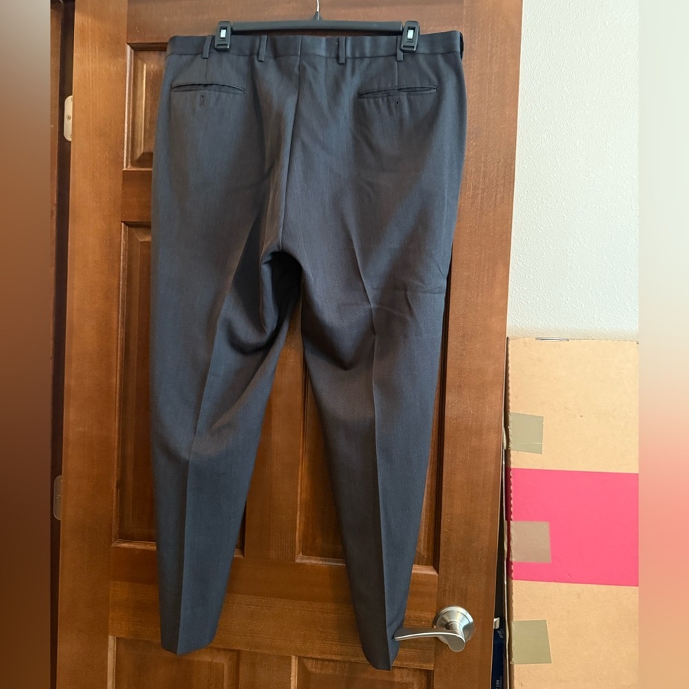 Brooks Brothers Madison Charcoal Gray Suit Pants - Picture 2 of 4